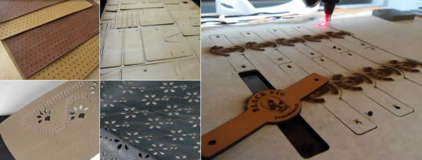 Leather Laser Cutting Service